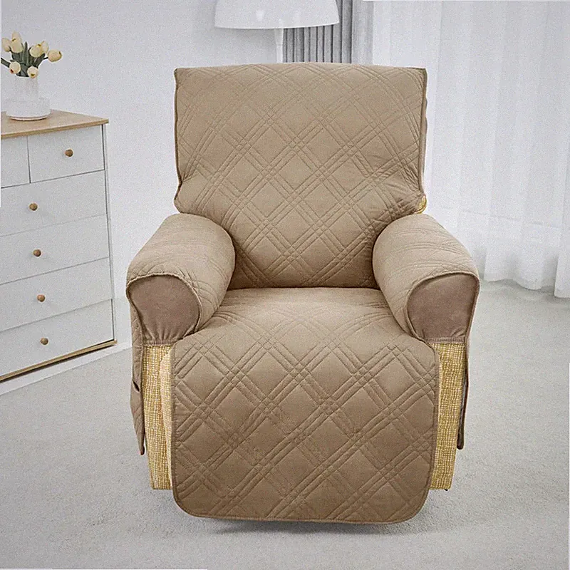 1 Seater Recliner Sofa Covers for Living Room One-piece Wear-resistant Armchair