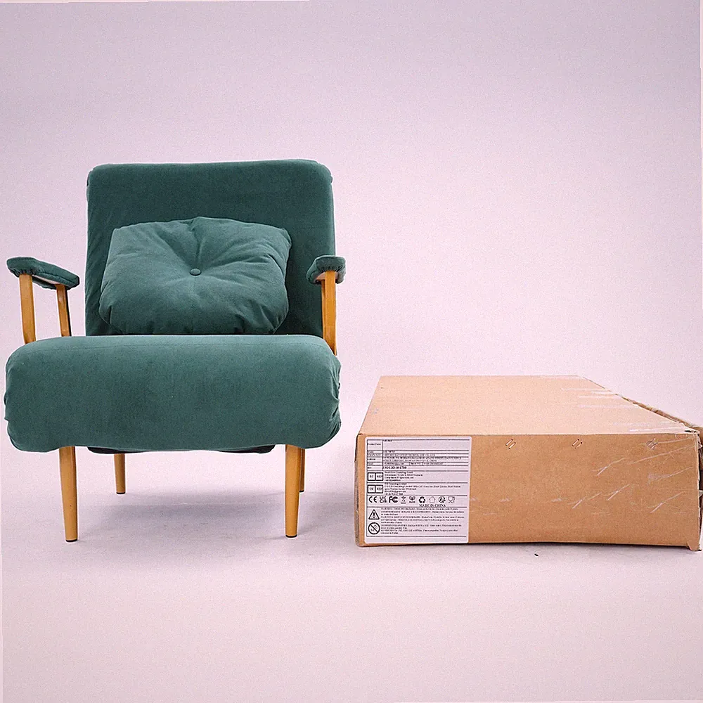 Convertible Sofa Bed Folding Arm Chair Sleeper Leisure Recliner Lounge Couch New
