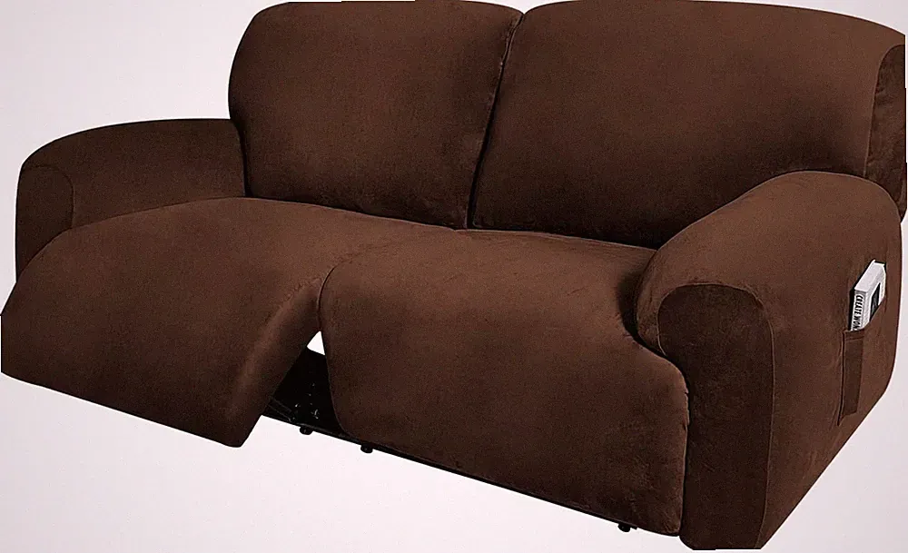 Extra Wide 75" - 100", Reclining 2 Seater Sofa, Extra Wide Reclining Love Seat S